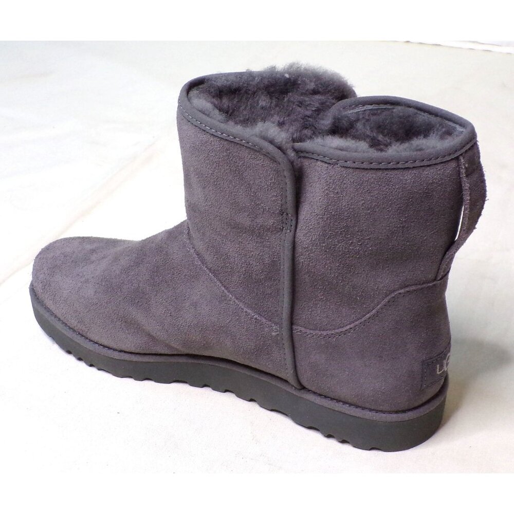 🆕UGG Classic Cory II Genuine Shearling Bootie Boot 11 Gray - Picture 8 of 9